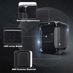 Smoked LED Tail Lights and Headlights Combo for Gladiator JT JL JLU 2018 - 2023 - GENSSI Lighting