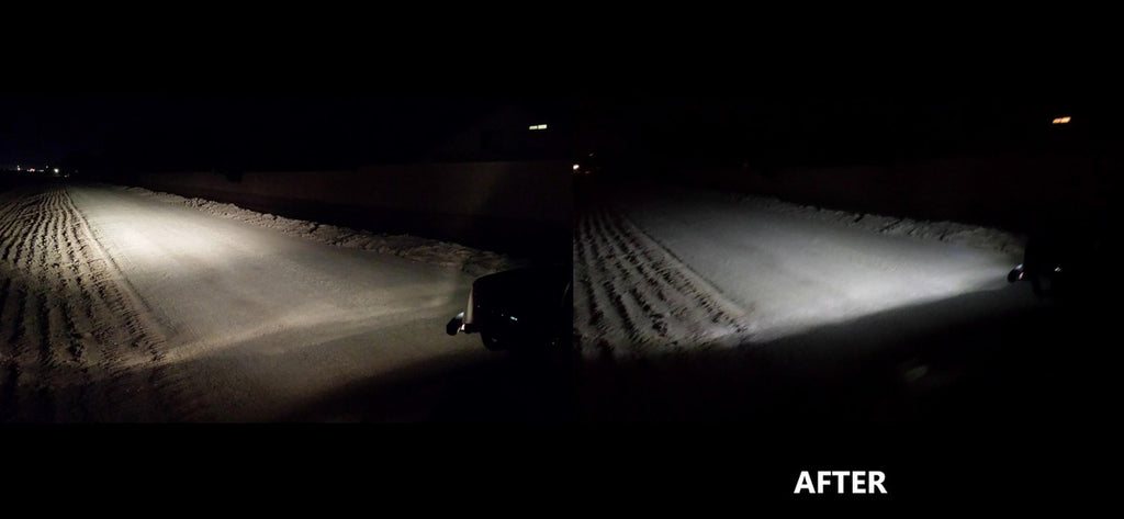 80W LED For Kawasaki ATV 92069-0019 Headlight Bulbs (2 Pack) Lighting