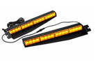 Amber 17" 32 LED Emergency Strobe Warning Flashing Lamp - GENSSI Lighting