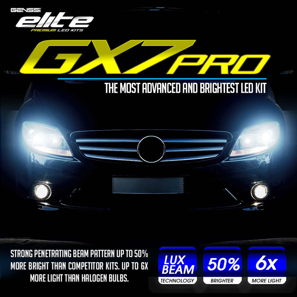 LED Headlight Conversion Kit GX7 PRO for Jeep Wrangler JL 2018-up Lighting