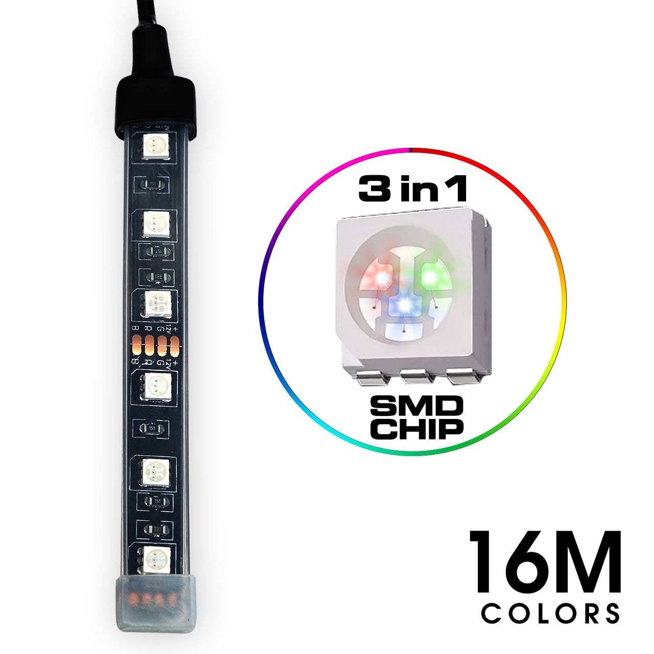 6 LED Strip Wireless Accent Kit Lighting