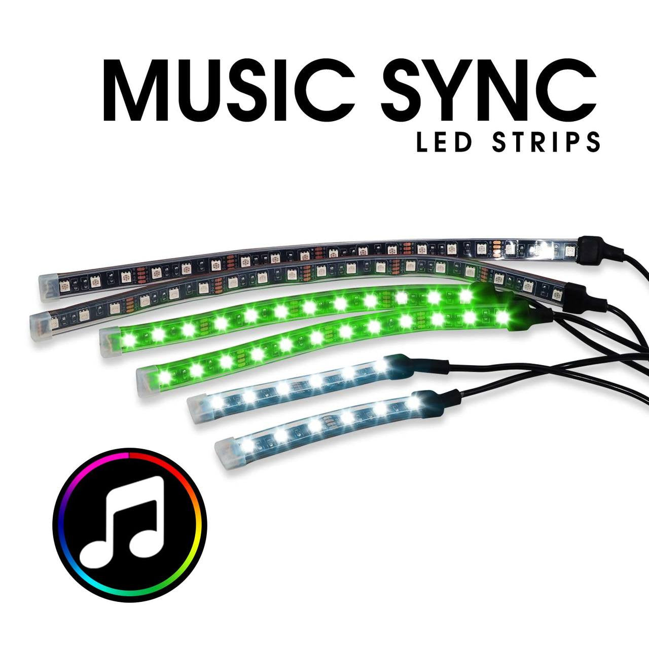 6 LED Strip Wireless Accent Kit Lighting