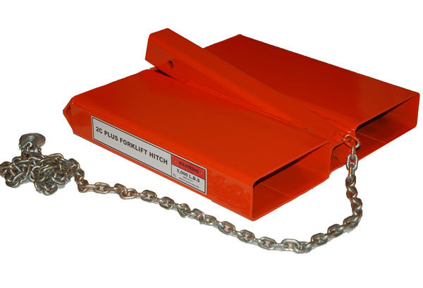Forklift Large 2C-Plus Towing Receiver Trailer Fork lift Hitch Chain adapter attachment Tools