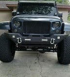 XPE Honeycomb Array Black LED Headlights for Wrangler 1996 - 2018 - GENSSI Lighting