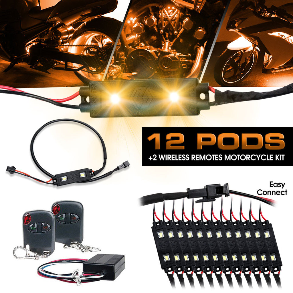 Xtreme LED Rock Lights 4 Piece Set Lighting