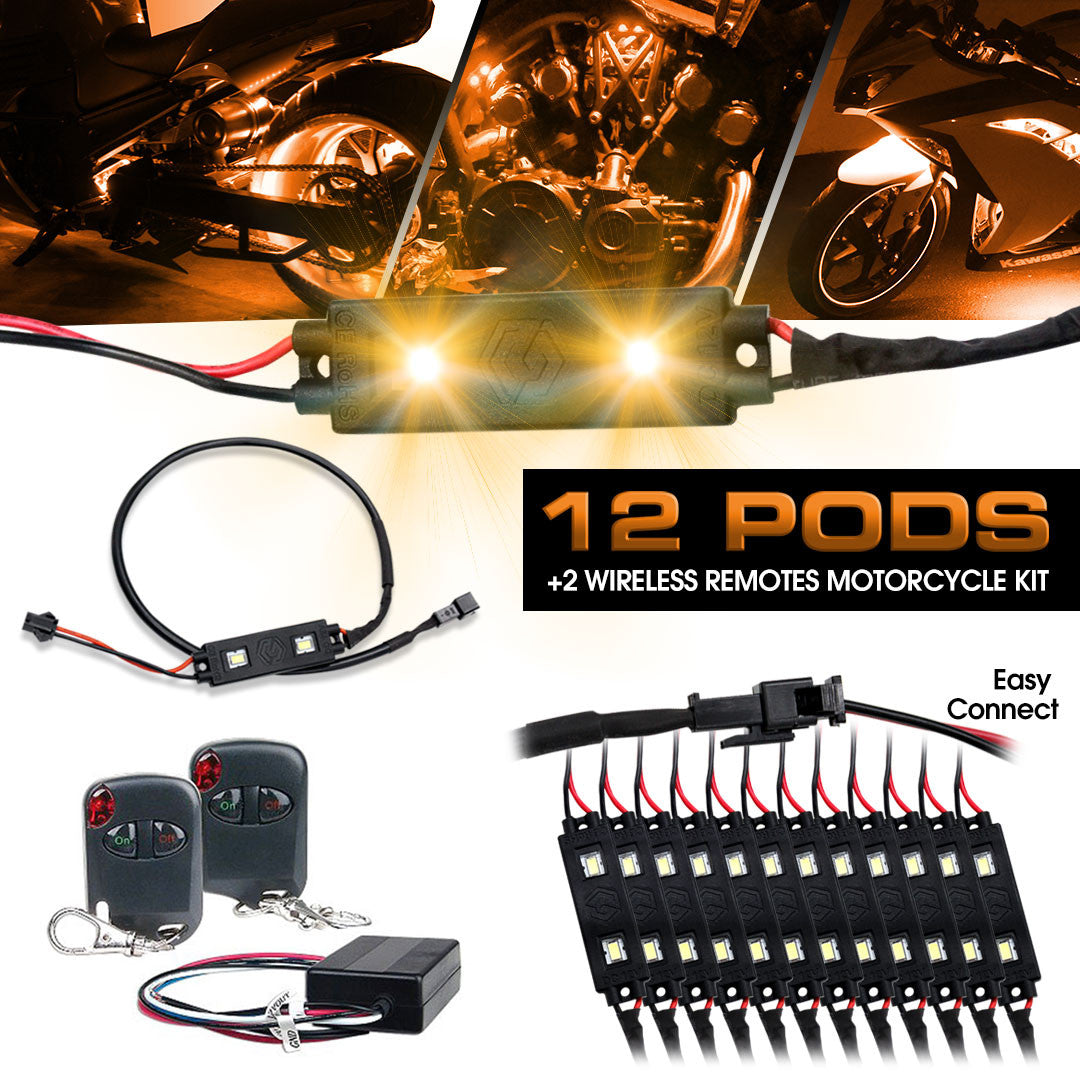 Xtreme LED Rock Lights 4 Piece Set Lighting