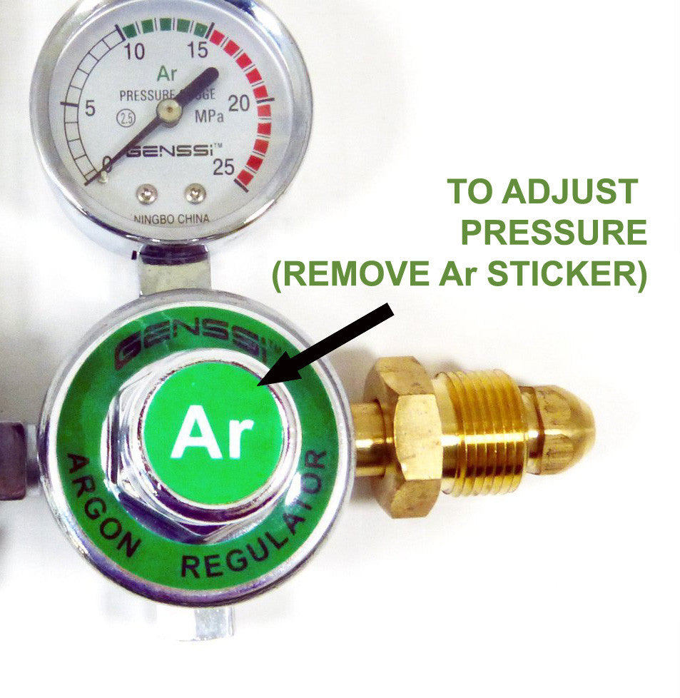 Argon Regulator CO2 Mig Tig Flowmeter Gas Welding Gauge Tools