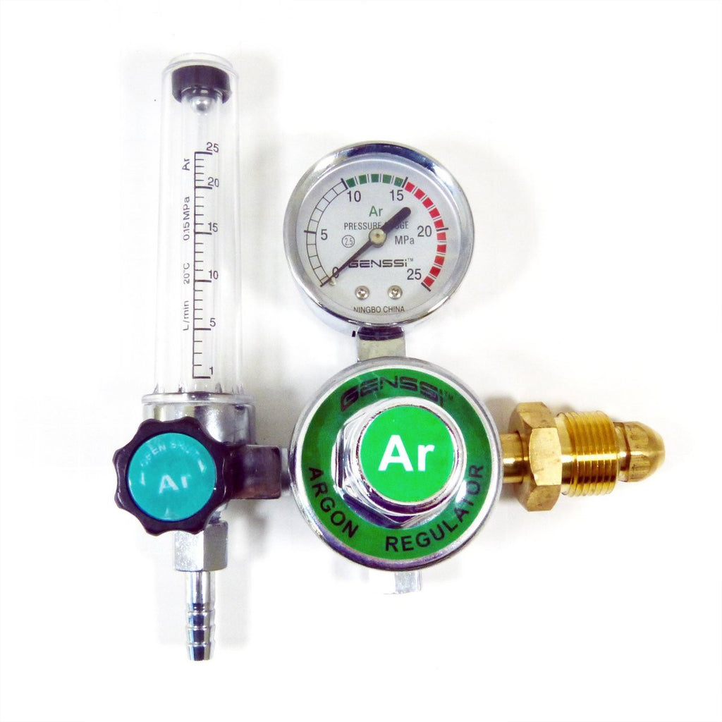 Argon Regulator CO2 Mig Tig Flowmeter Gas Welding Gauge Tools