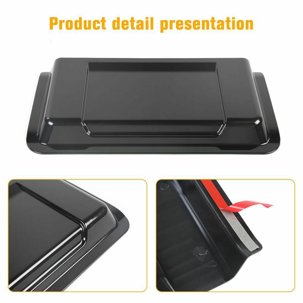 Air Intake Hood Vent Scoop Cover Trim for Jeep Wrangler JL (2018-2023) Exterior Part