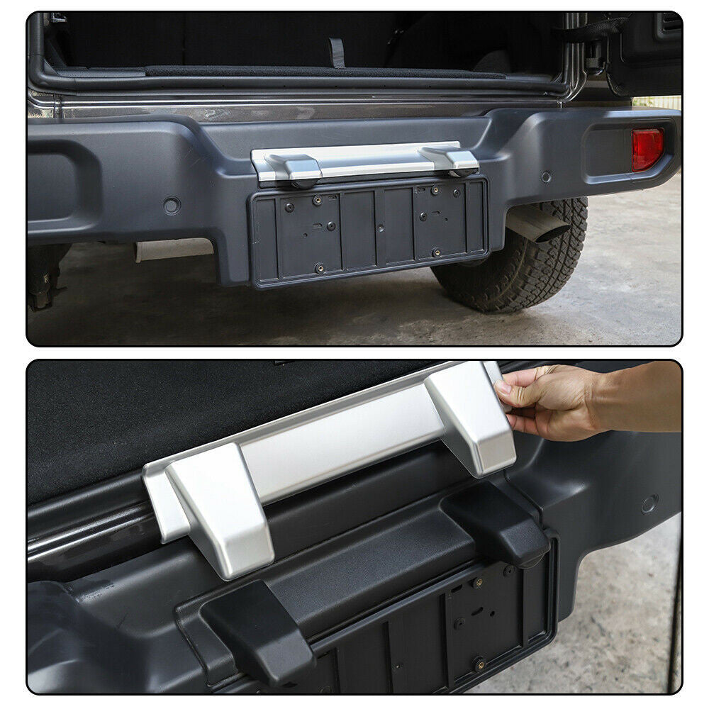 Rear License Plate Lamp Cover Protection Trim for Jeep Wrangler JL 2018-2023 Exterior Part