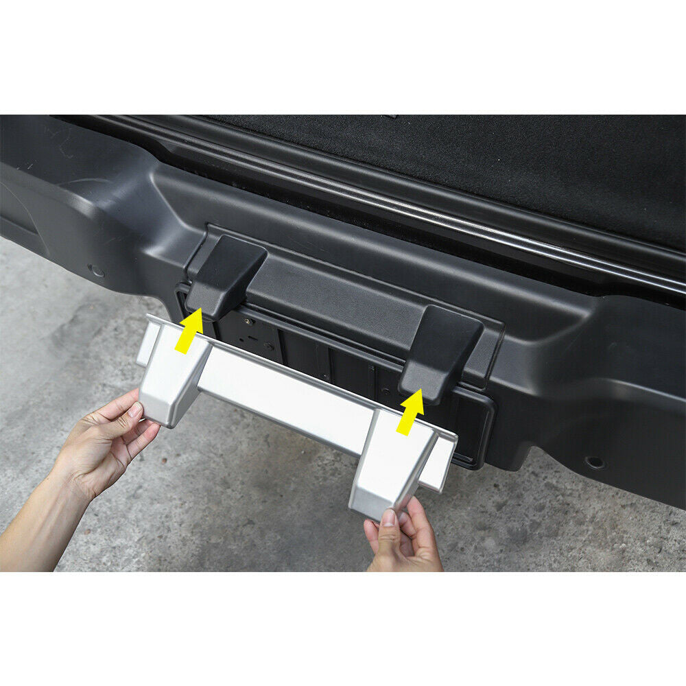 Rear License Plate Lamp Cover Protection Trim for Jeep Wrangler JL 2018-2023 Exterior Part