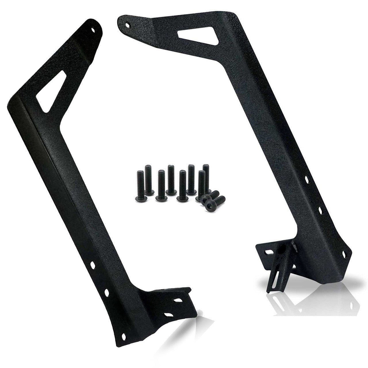Light Bar Bracket 50 Inch Straight with Pod Mounts for Jeep Wrangler JK JKU 2007 - 2018 - GENSSI Exterior Part