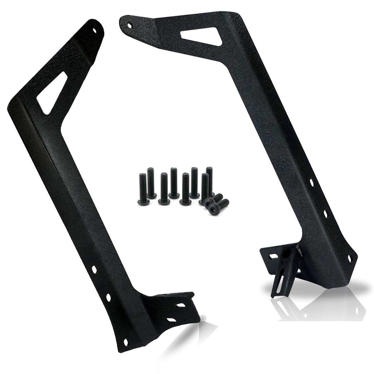 Light Bar Bracket 50 Inch Straight with Pod Mounts for Jeep Wrangler JK JKU 2007 - 2018 - GENSSI Exterior Part
