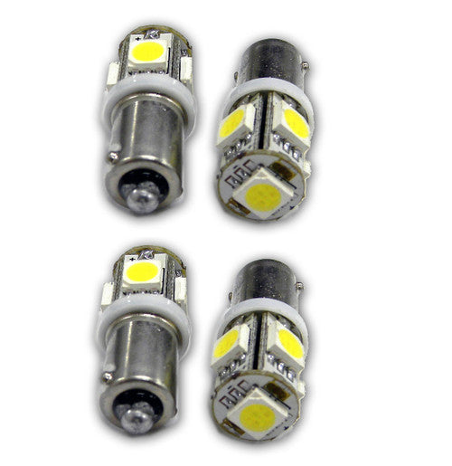 BA9S 47830 Interior Map Dome Vanity Mirror Light Bulbs White (4 Pack) Default Title Lighting