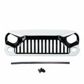 White&Black Gladiator Vader Grill Jeep Wrangler JK 2007-2017 Default Title Grille