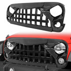 Glossy Black Samurai Grille Jeep Wrangler JK 2007-2018 Grille