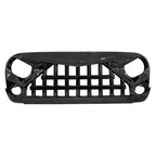 Glossy Black Samurai Grille Jeep Wrangler JK 2007-2018 Default Title Grille