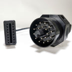 Adapter Cable For BMW 20 Pin To OBD2 Female 16 Pin 1987 - 2002 - GENSSI Electrical
