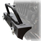 Stubby Rock Crawler Front Bumper with LED Fog Lamps for Wrangler JK 2007 - 2017 - GENSSI Bumper