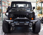 Front and Rear Rock Crawler Bumpers for Wrangler JK 2007-2018 Bumper