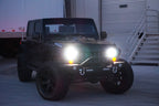 Front and Rear Rock Crawler Bumpers for Wrangler JK 2007-2018 Bumper