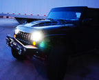 Front and Rear Rock Crawler Bumpers for Wrangler JK 2007-2018 Bumper