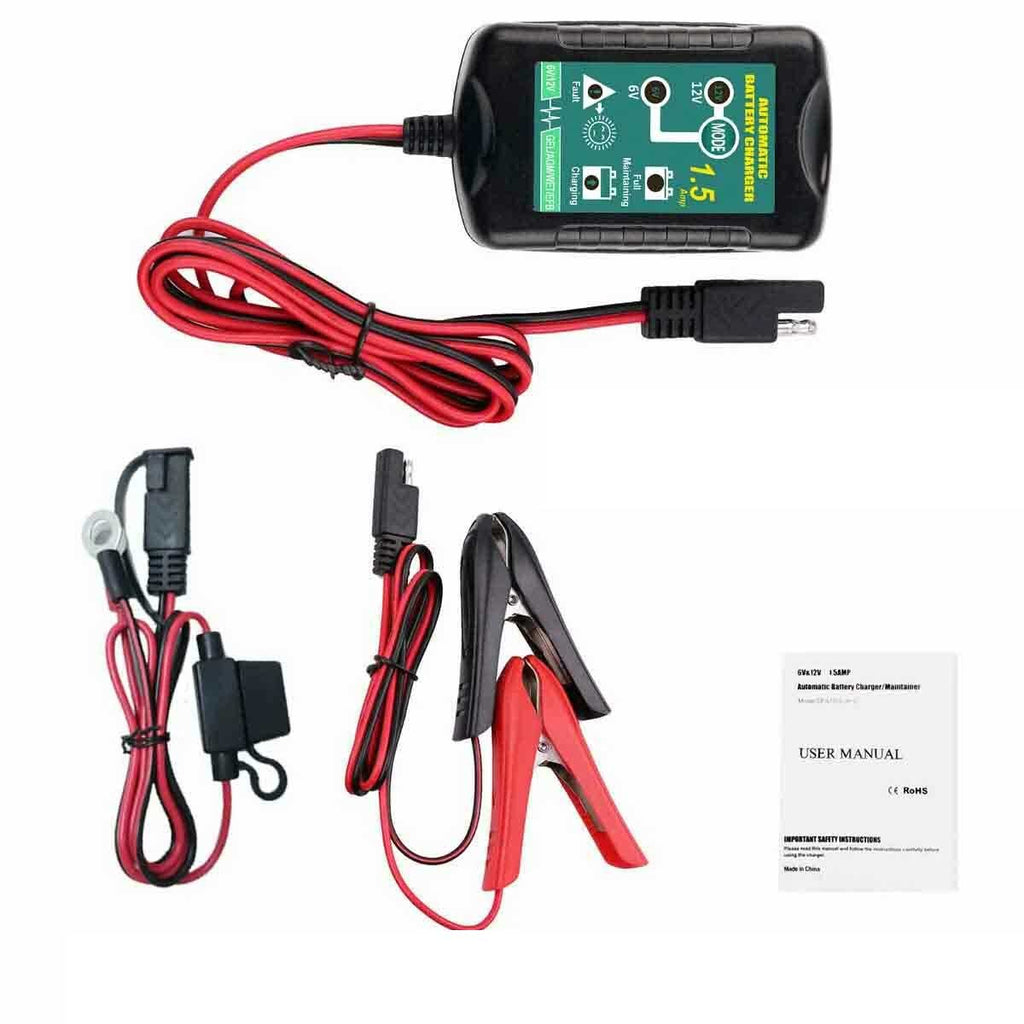 Intelligent Battery Charger 12V DC Trickle Charging