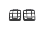 Rear Tail Light Lamp Cover Guard Trim Decorate For Jeep Wrangler JL 2018-2023 Black Lighting