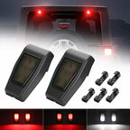 Rear Window Glass BrakeTail Backup LED Lights Kit For Jeep Wrangler JK (2007-2017 ) Lighting