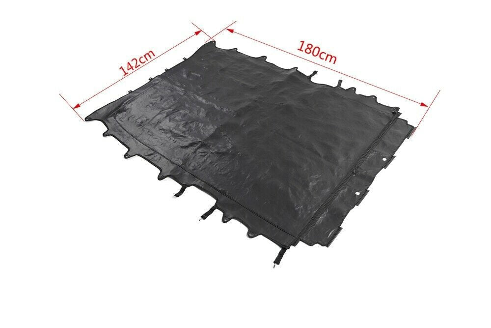 Brief Soft Top Cover Sunshade for Jeep Wrangler 2018 - 2023 JL 4Dr - GENSSI Exterior Part