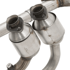 Catalytic Converter Exhaust Y - Pipe W/ Heat Shield For 2004 - 2006 Jeep Wrangler 4.0 - GENSSI Performance
