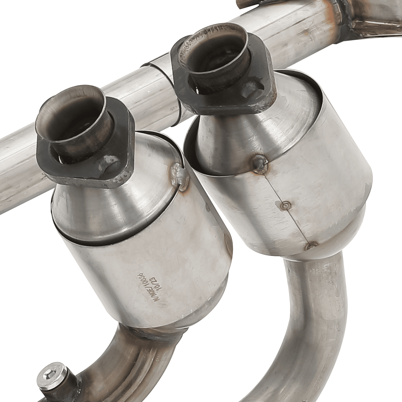 Catalytic Converter Exhaust Y - Pipe W/ Heat Shield For 2004 - 2006 Jeep Wrangler 4.0 - GENSSI Performance
