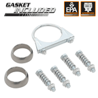 Catalytic Converter Exhaust Y - Pipe W/ Heat Shield For 2004 - 2006 Jeep Wrangler 4.0 - GENSSI Performance