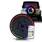 Tire Carrier Spare Tire Color LED Lighting Kit with Remote - GENSSI Lighting
