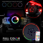 Tire Carrier Spare Tire Color LED Lighting Kit with Remote - GENSSI Lighting