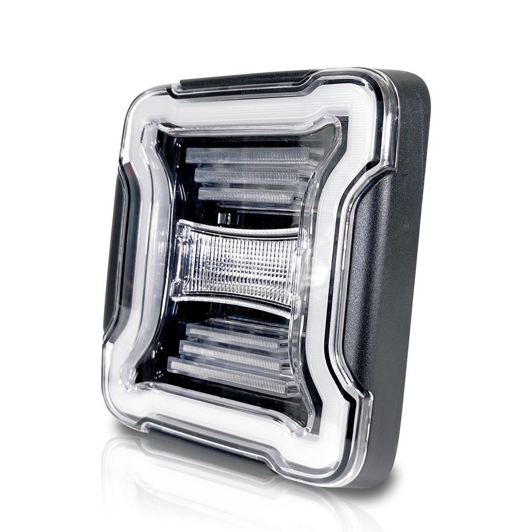 Clear LED Tail Lights for Jeep Wrangler JL 2018+ Lighting