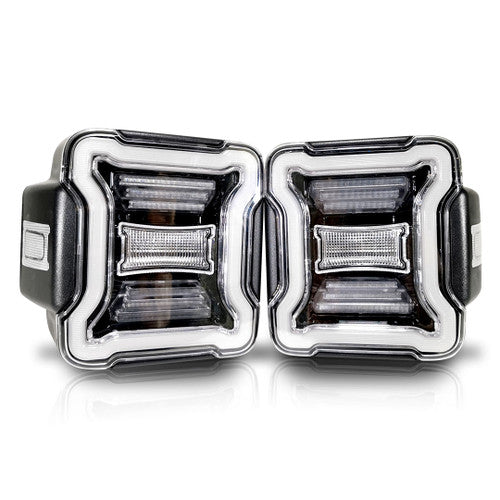 Clear LED Tail Lights for Jeep Wrangler JL 2018+ Lighting