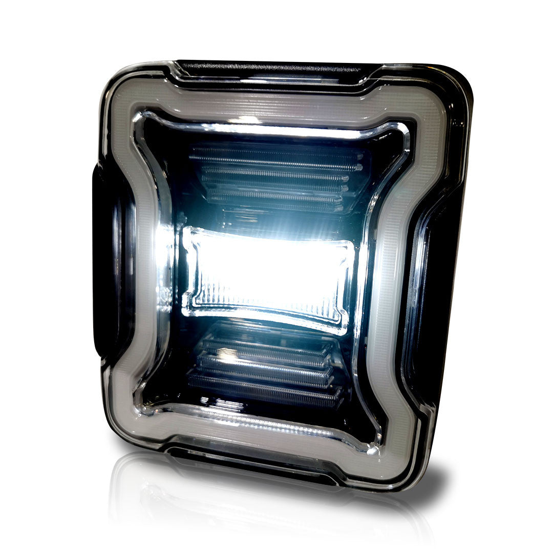 Clear LED Tail Lights for Jeep Wrangler JL 2018+ Lighting