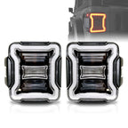 Clear LED Tail Lights for Jeep Wrangler JL 2018+ - GENSSI Lighting