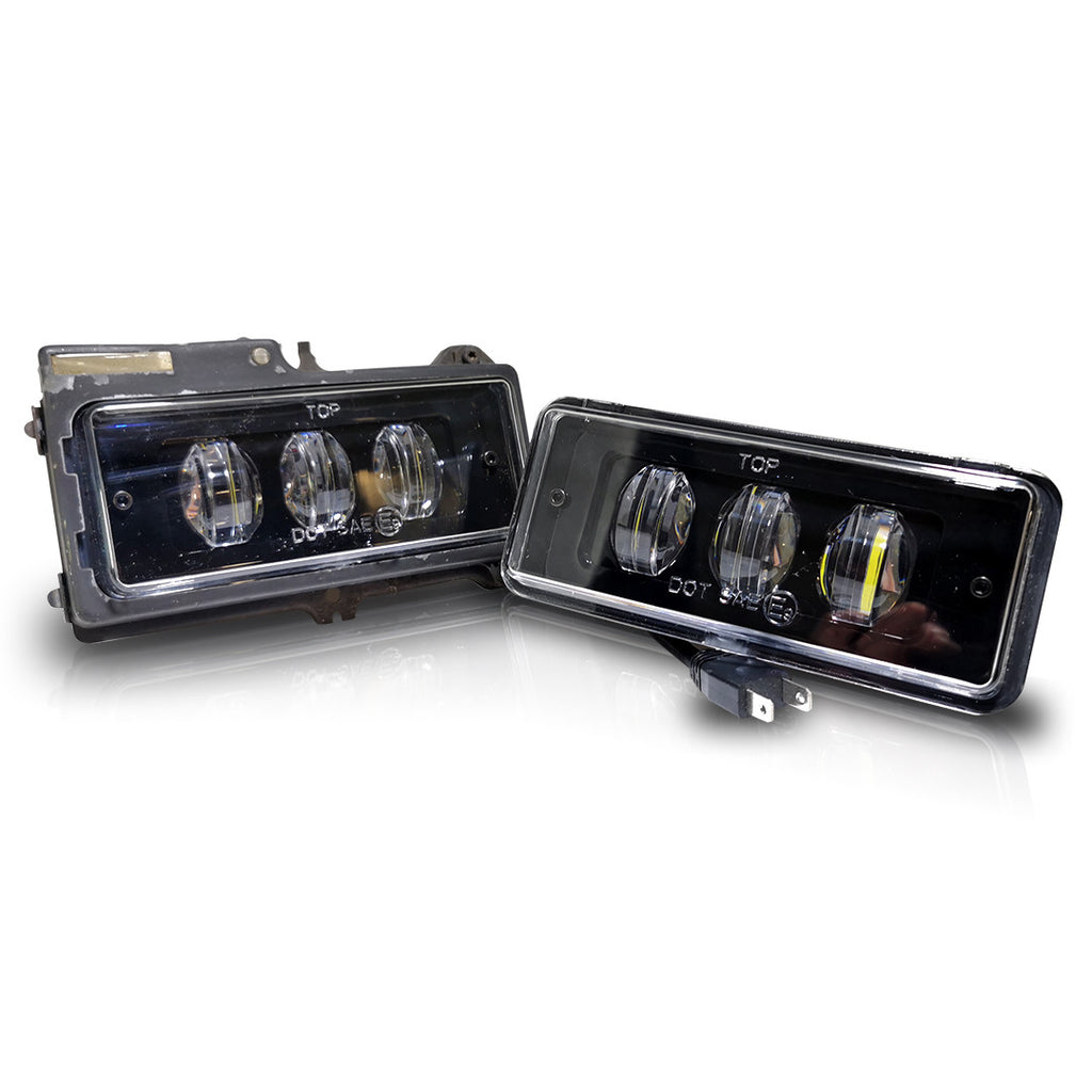 H4351 H4352 LED Sealed Beam Replacement Headlights for Camaro 1993-1997 (2 Pack) Lighting