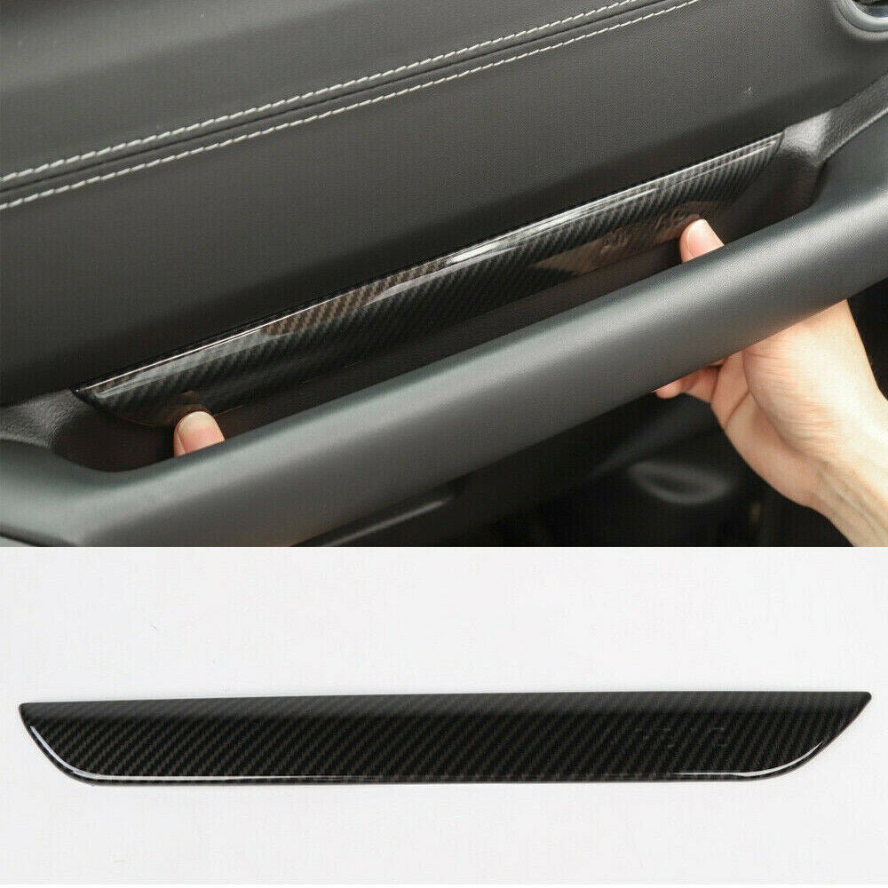Copilot Side Grab Handle Bar Trim for Jeep Wrangler JL 2018 - 2023 Carbon Fiber Finish - GENSSI Interior Part