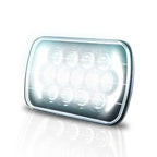 XPE Honeycomb LED Black Projector Headlights w/DRL for XJ and YJ Lighting