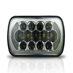 XPE Honeycomb LED Chrome Projector Headlights w/DRL for XJ and YJ - GENSSI Lighting