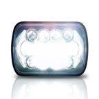 XPE Honeycomb LED Chrome Projector Headlights w/DRL for XJ and YJ - GENSSI Lighting