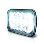 XPE Honeycomb LED Chrome Projector Headlights w/DRL for XJ and YJ - GENSSI Lighting