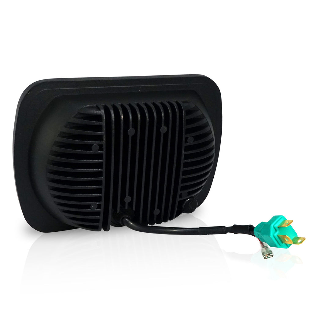 XPE Honeycomb LED Chrome Projector Headlights w/DRL for XJ and YJ Lighting