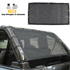 Rear Cargo Trunk Sun Screen Insulation Mesh Cover for Jeep Wrangler JL 2018 - 2023 4dr - GENSSI Interior Part