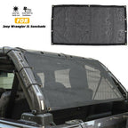 Rear Cargo Trunk Sun Screen Insulation Mesh Cover for Jeep Wrangler JL 2018 - 2023 4dr - GENSSI Interior Part