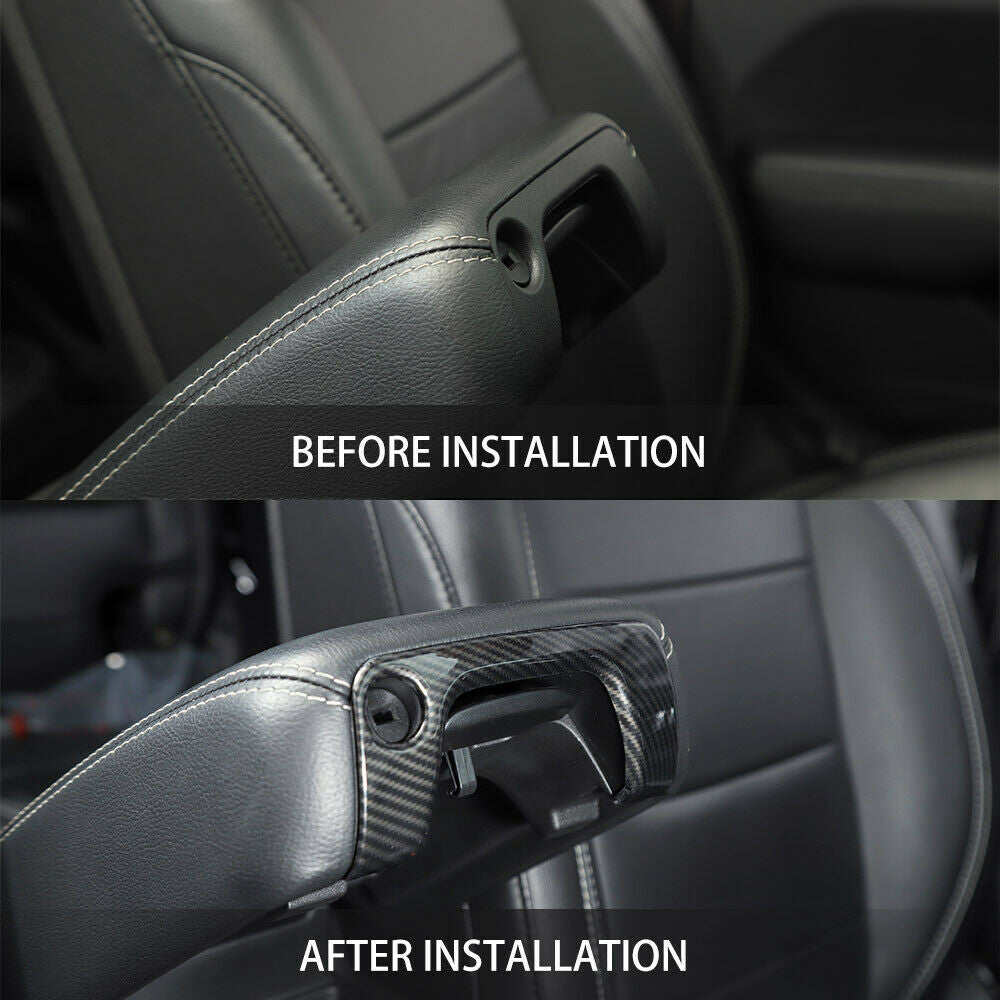 Center Armrest Box Keyhole Trim Cover for Jeep Wrangler JL 2018 - 2023 - GENSSI Interior Part