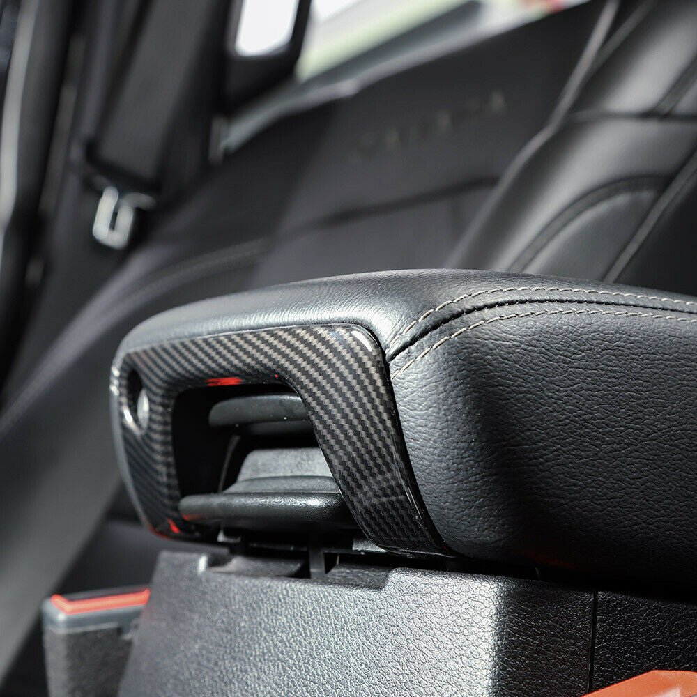 Center Armrest Box Keyhole Trim Cover for Jeep Wrangler JL 2018 - 2023 - GENSSI Interior Part
